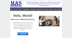 Desktop Screenshot of mas-dist.com